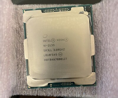 Intel Xeon W-2133 - 3.6GHz 6 Core (SR3LL) CPU Processor