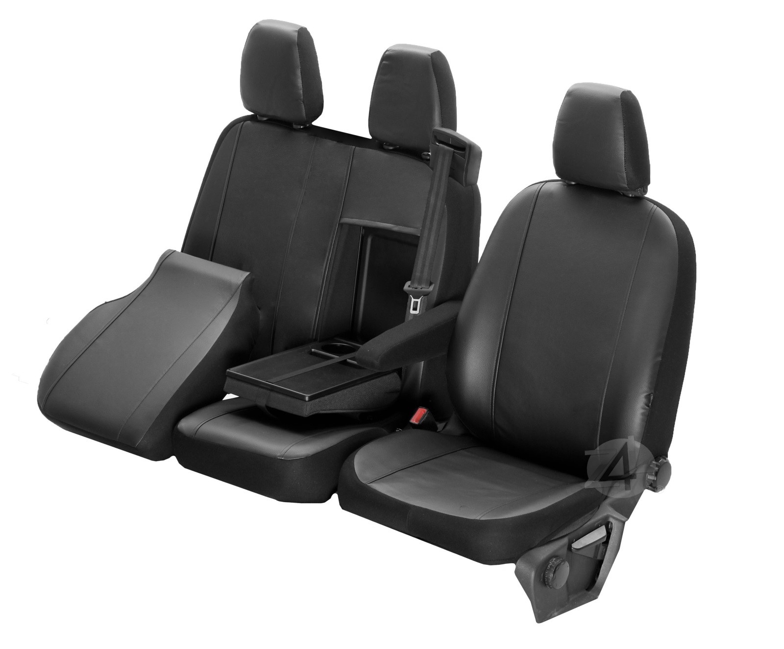 VIP Passgenau Sitzbezüge passend für Toyota Proace ab 2016 1+2 ( 3-Sitzer )