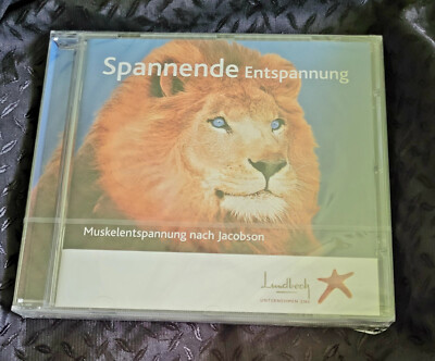 SPANNENDE ENTSPANNUNG - CD - MUSKELENTSPANNUNG NACH JACOBSON Neu CD eingeschweiß