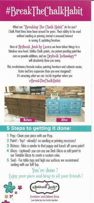 Rethunk Junk by Laura Furniture & Cabinet Paint