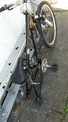 Saracen 7005 bike , 26 size wheel , sold as seen,  for parts 