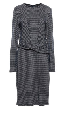 New Weekend MaxMara $345 L US/10-12US Ultramarine Lightly Brushed Jersey Dress