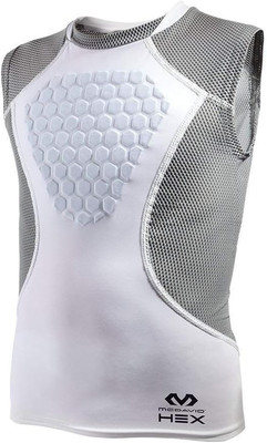 HEX Chest Protector, Heart Guard Sternum Protection Padded Shirt for Baseball, F