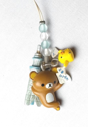 Rilakkuma Tokyo Skytree Keychain Strap Mini Figure Japanese