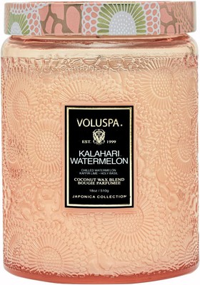 Voluspa Kalahari Watermelon - Large by for Unisex - 18 oz Candle 