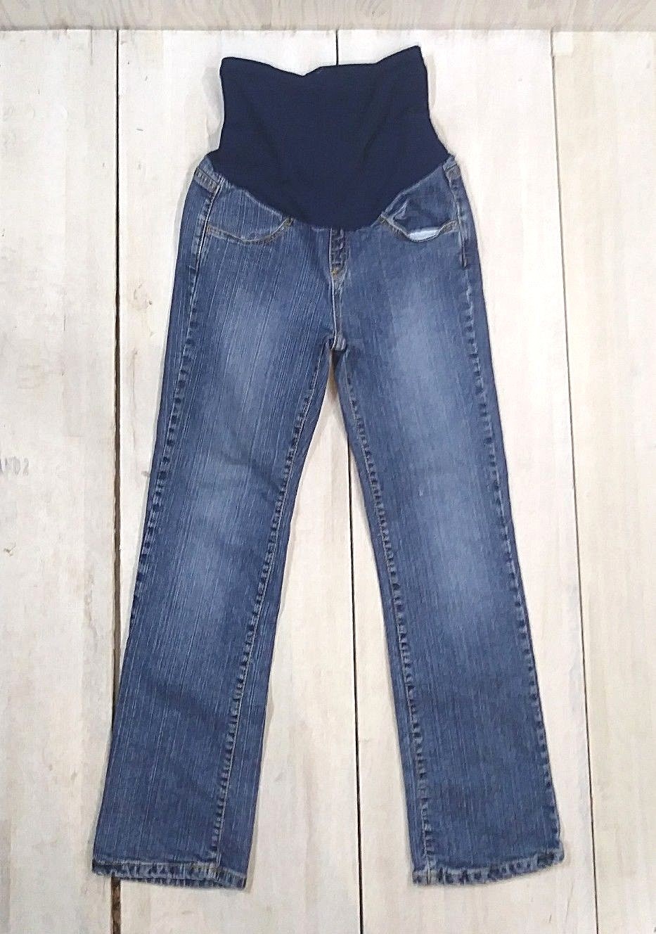 Oh Baby By Motherhood MATERNITY Women's Size Small Full Panel Boot Cut Jeans