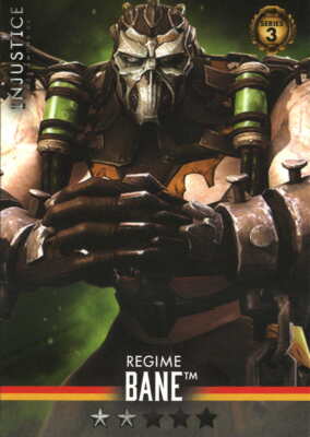 DC Injustice Gods Among Us Arcade Cards Series 3 Non-Foil Version