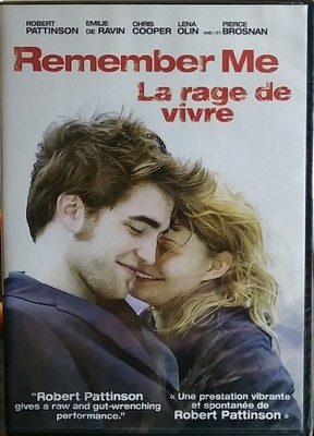 Remember Me La rage de vivre 2010 DVD Bilingual Robert Pattinson New Sealed