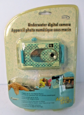 DIGITAL CONCEPTS Under Water Digital Camera Cam AQUA SHOT - New Sealed