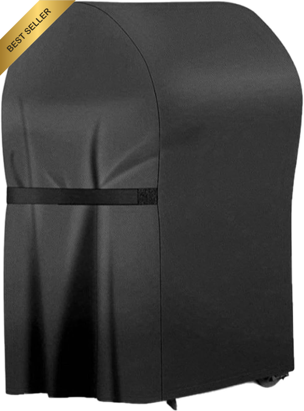 Extended Grill Cover with Storage Bag, Durable Fade and Water Resistant Protecto