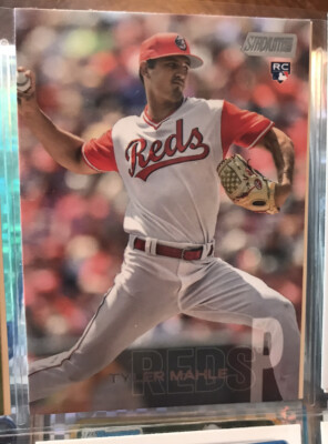 2018 STADIUM CLUB TYLER MAHLE #132 CINCINNATI REDS  RC (w1)