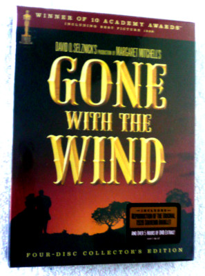 BRAND NEW SEALED Gone With the Wind Collector's Edition 2004 OOP 4-Disc DVD Set