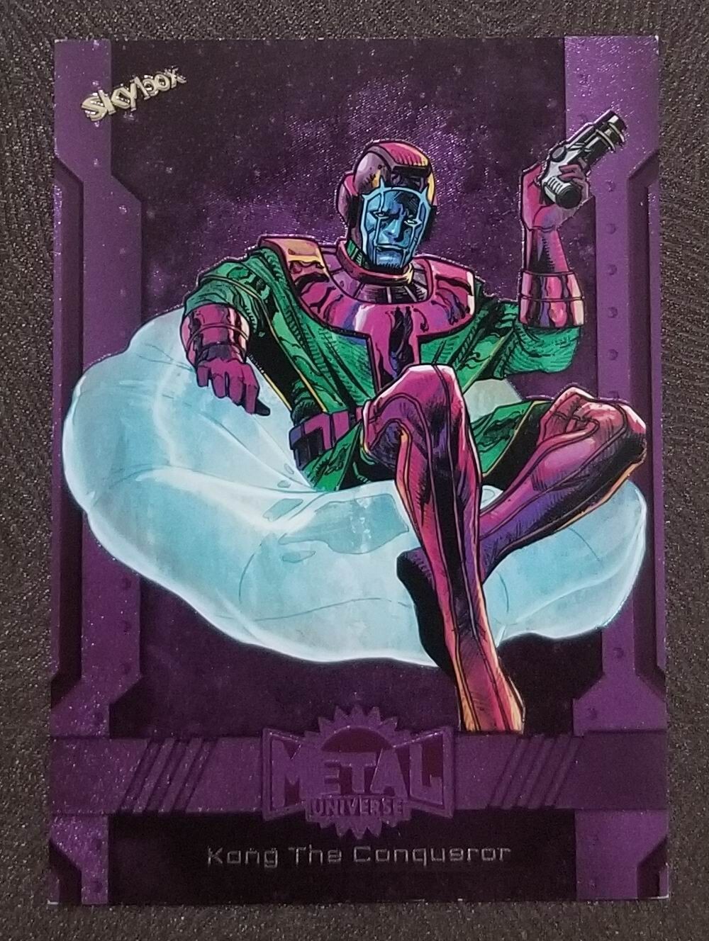 2024 UD Marvel Metal Universe Avengers #161 Purple 001/199 2024 UD Marvel Metal Universe Avengers #161 Purple 001/199