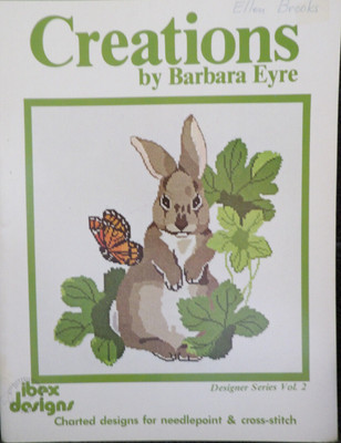 Creations Charted Designs for Needlepoint & Cross Stitch Leaflet Ibex Designs