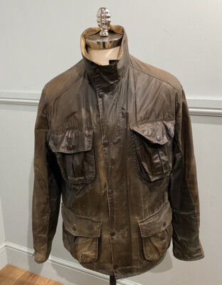Barbour A92 Flyweight Wax Utility Jacket Mens Size LのeBay Barbour A92 Flyweight Wax Utility Jacket Mens Size LのeBay