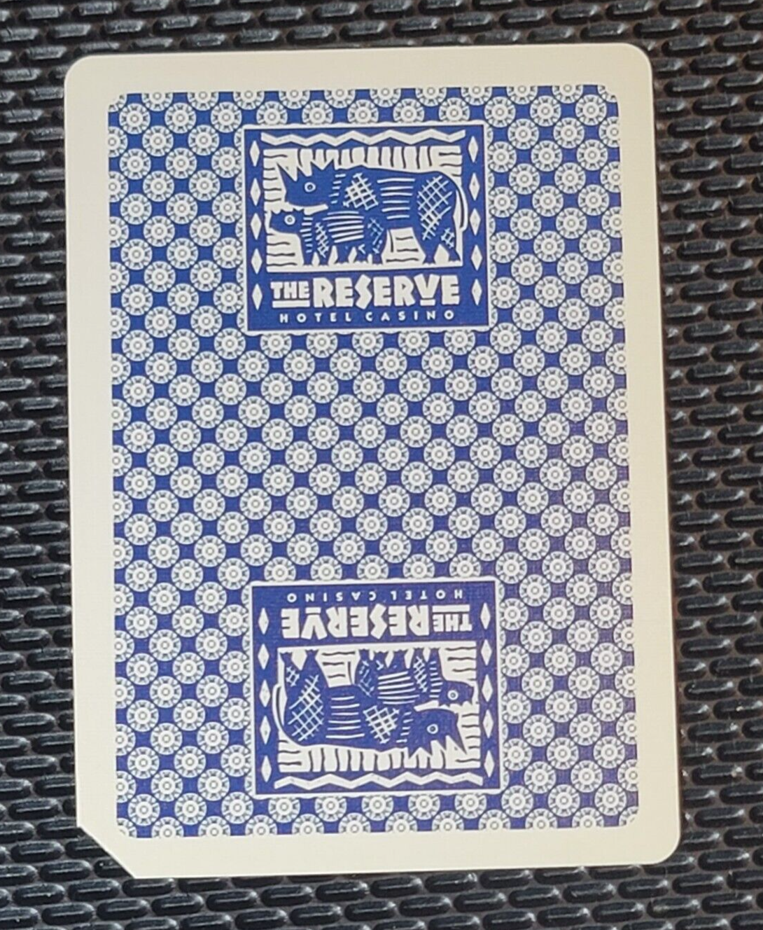 Vintage The Reserve Casino Playing Cards Complete Deck African Animals Themed