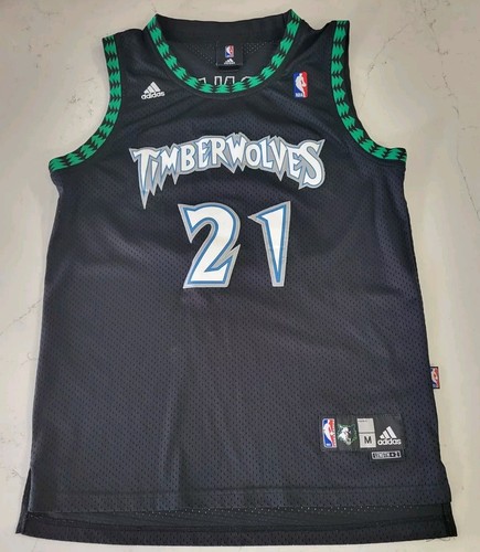 Vintage Kevin Garnett Jersey Minnesota Timberwolves Adidas