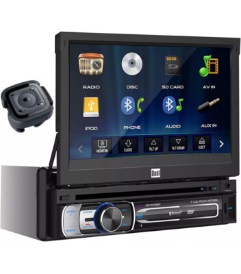 Dual Electronics XDVD179BT 7-inch LED Touch Screen Multimedia Receiver SALE!!