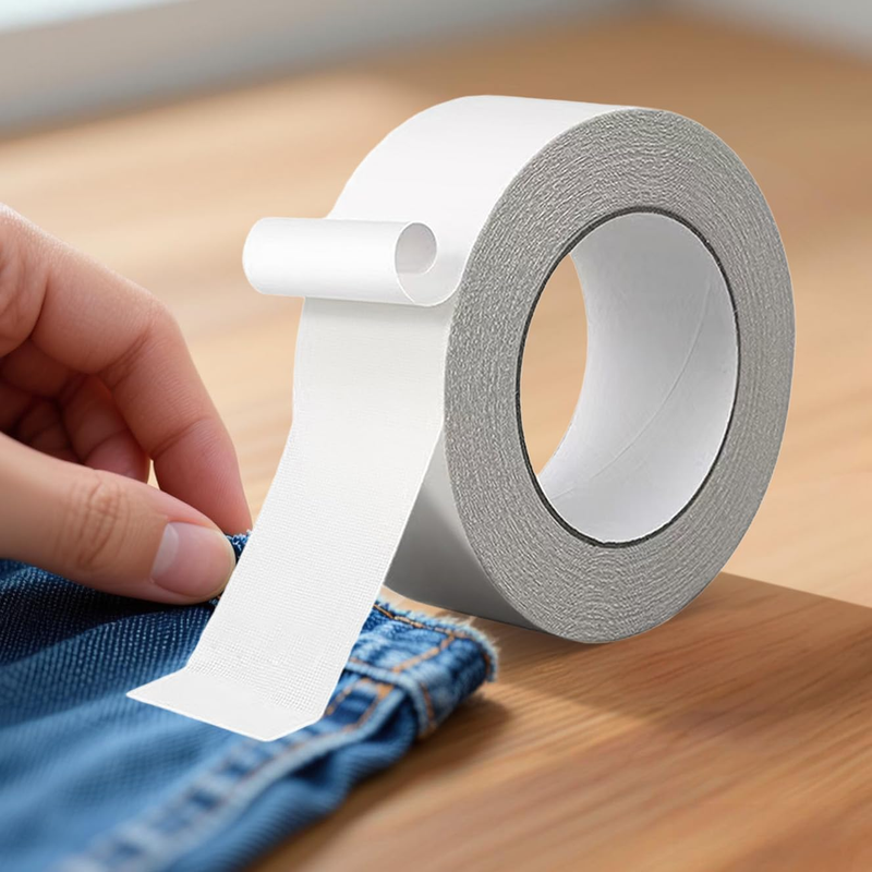 Hem Tape for Pants, 1In X 40FT Double Sided Tape Heavy Duty, Stitch Witchery Hem
