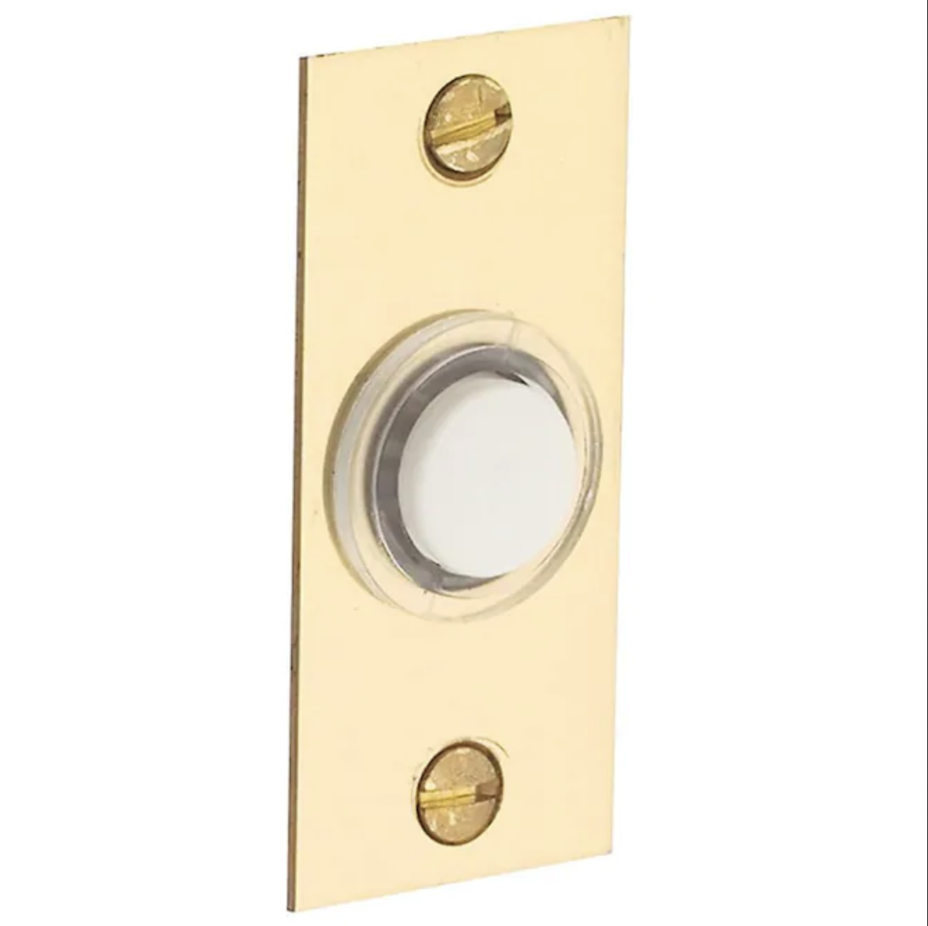 Baldwin 4853.112 Bell Button Rectangular 2.25" x 1" -  Venet