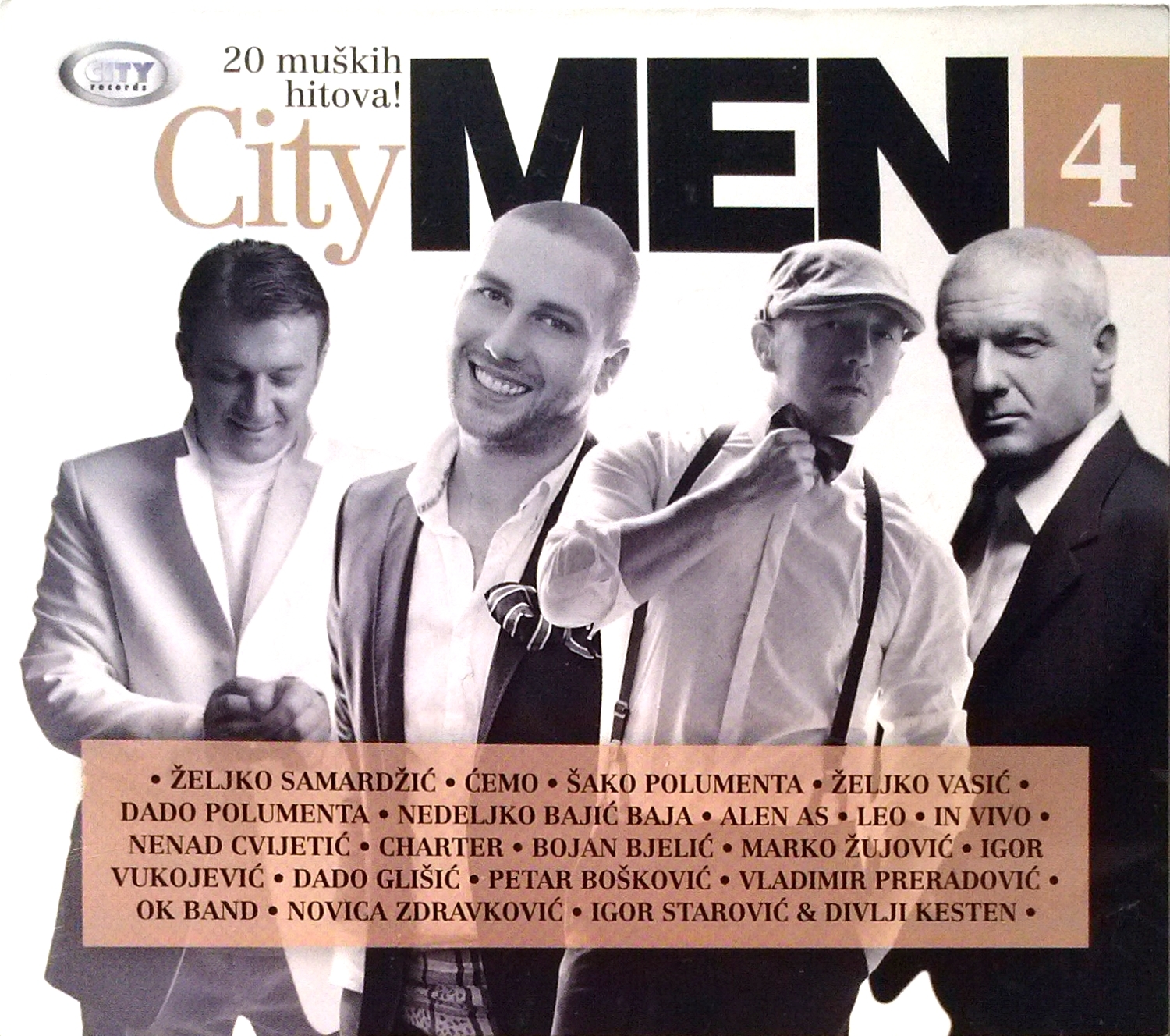 CD CITY MEN - VOL.4 Compilation 2014 City records
