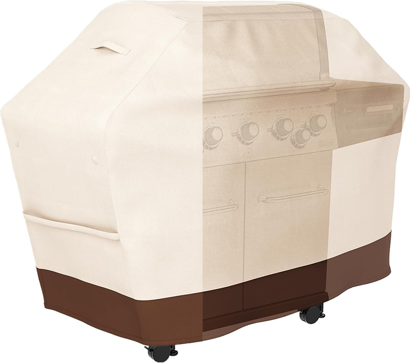 Grill Cover 65"X30"X46" Heavy Duty 900D Waterproof UV Windproof for Weber