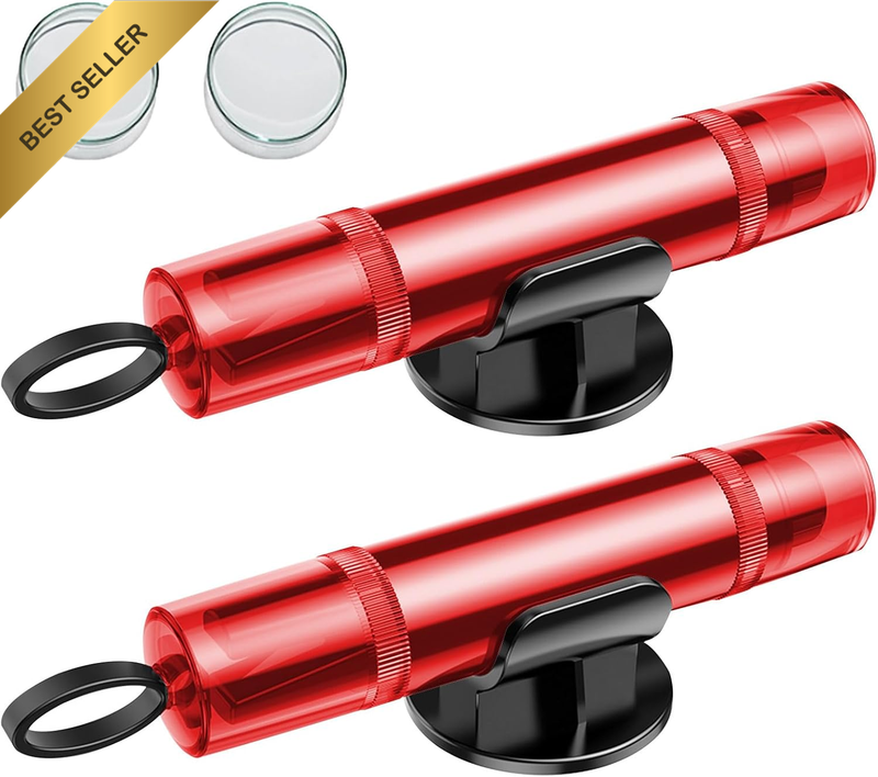 Car Safety Hammer Emergency Escape Tool, Window Glass Breaker with Seatbelt Cutt