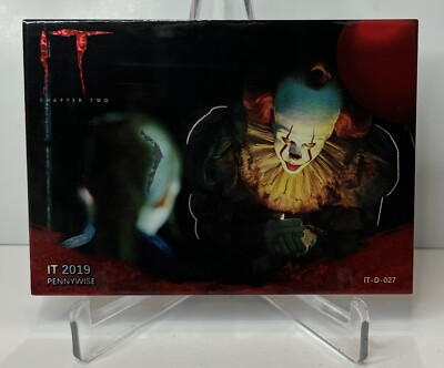 WARNER BROS WB IT 2019 CHAPTER TWO PENNYWISE THE CLOWN RED FOIL HOLO IT D 027