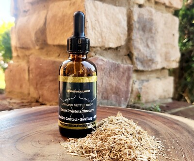 Male Prostate Health Tincture-Very Potent DHT Blocker-Bladder Control-BPH 2 oz.