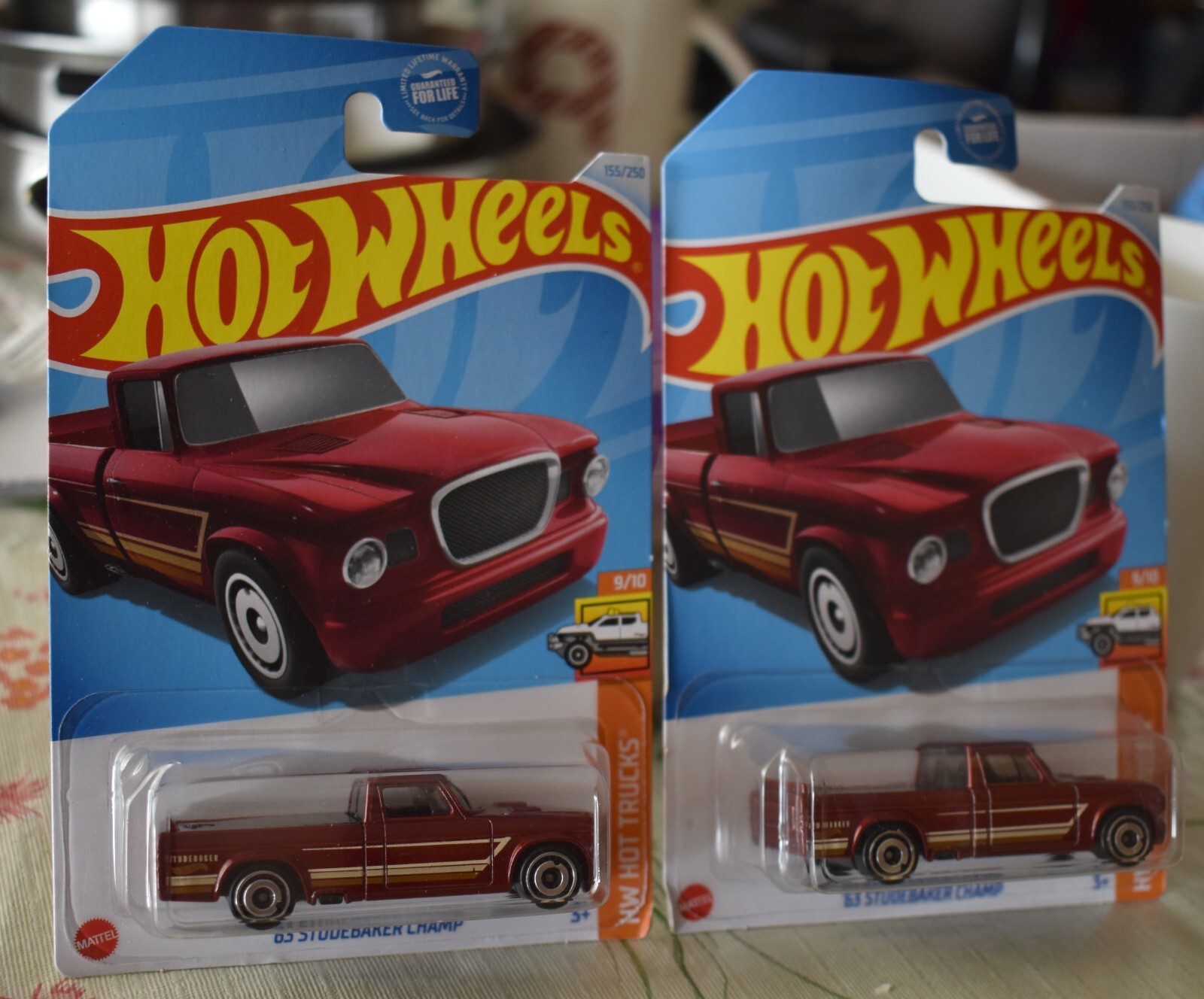 Hot Wheels '63 STUDEBAKER CHAMP LOT OF 2 NEW | eBay