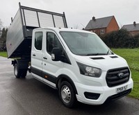 2019 Ford Transit 2.0 EcoBlue 130PS Double Cab ARB Tipper - 46,315 Miles