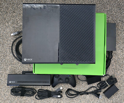 Microsoft Xbox One System Tested with Controller and Kinect, Tested Working