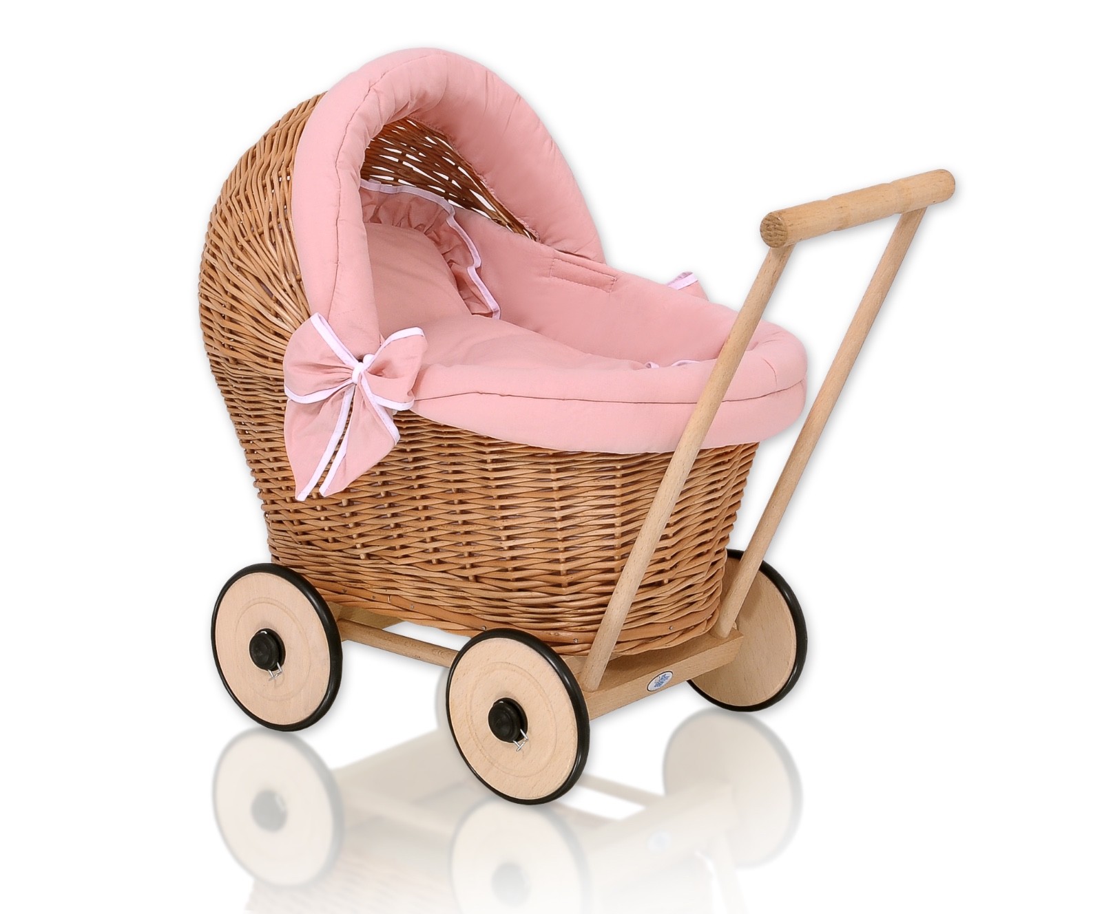 wicker pushchair