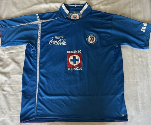 Umbro Pre-owned Cruz Azul Home Soccer Jersey Vintage 06/07