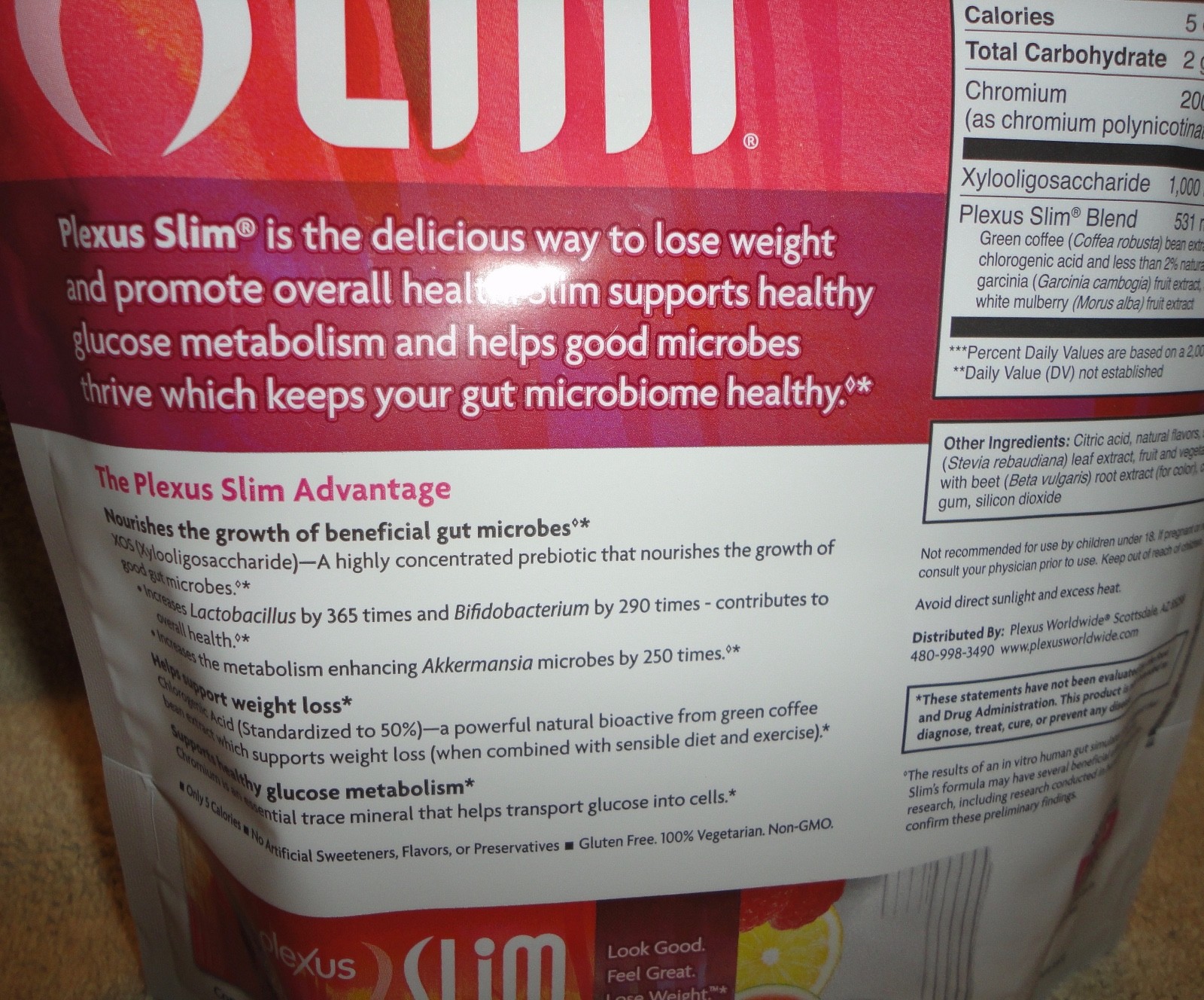 Plexus Slim Microbiome*30 Day Supply PINK DRINK*Glucose Metabolism*exp 10/2020
