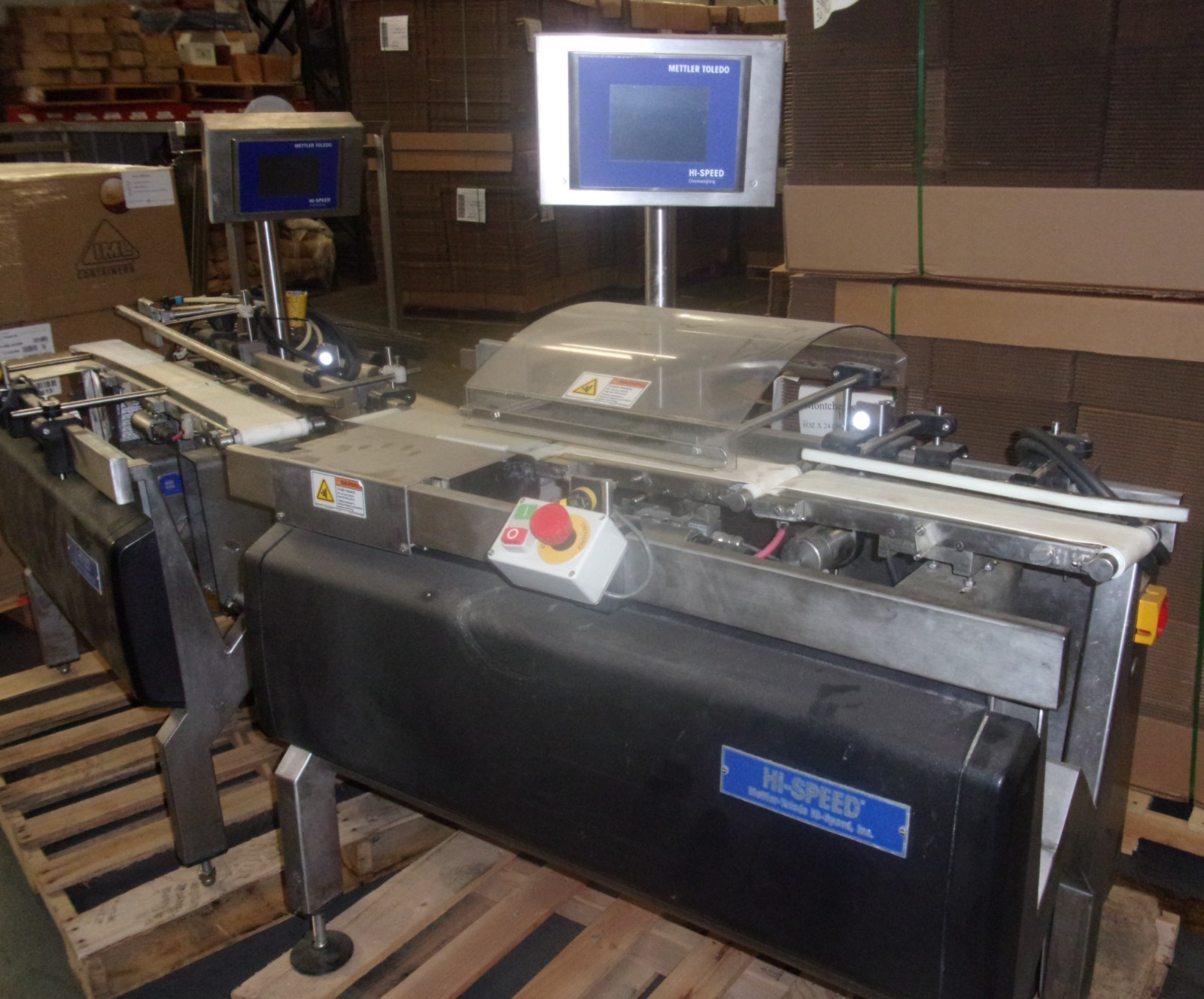 Mettler Toledo Hi Speed Checkweighers Model XE