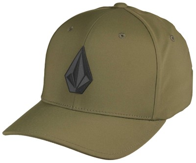 

Кепка Volcom Stone Tech Delta Flexfit — сервисный зеленый — новинка