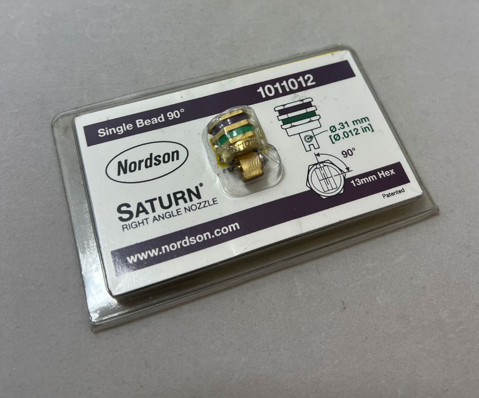 New Nordson Saturn Precision SingleBead 90 Deg 0.012