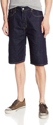 Свободные прямые джинсовые шорты Levi Mens 569 RNS-42