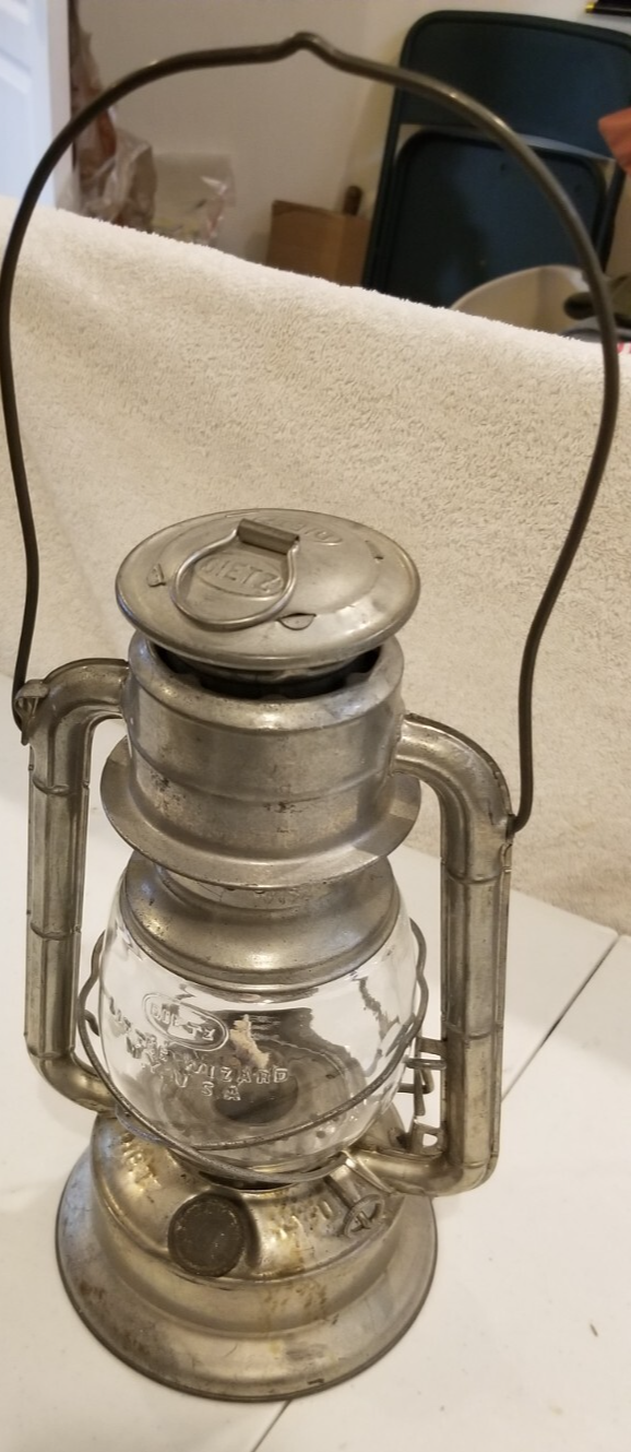 デイツ Dietz Little Wizard L.A. MADE IN USA 1950s Dietz Little Wizard Lantern w/ Original Globe-Leak