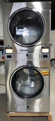 Speed Queen 30Lb SS Stack Dryer STT30N Gas 240V 60Hz Card Ready 2022 [Open Box]