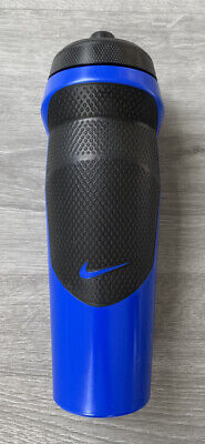 Nike HyperSport Water Bottle 20 oz Bright Blue/Black Biking Aerobics Yoga￼