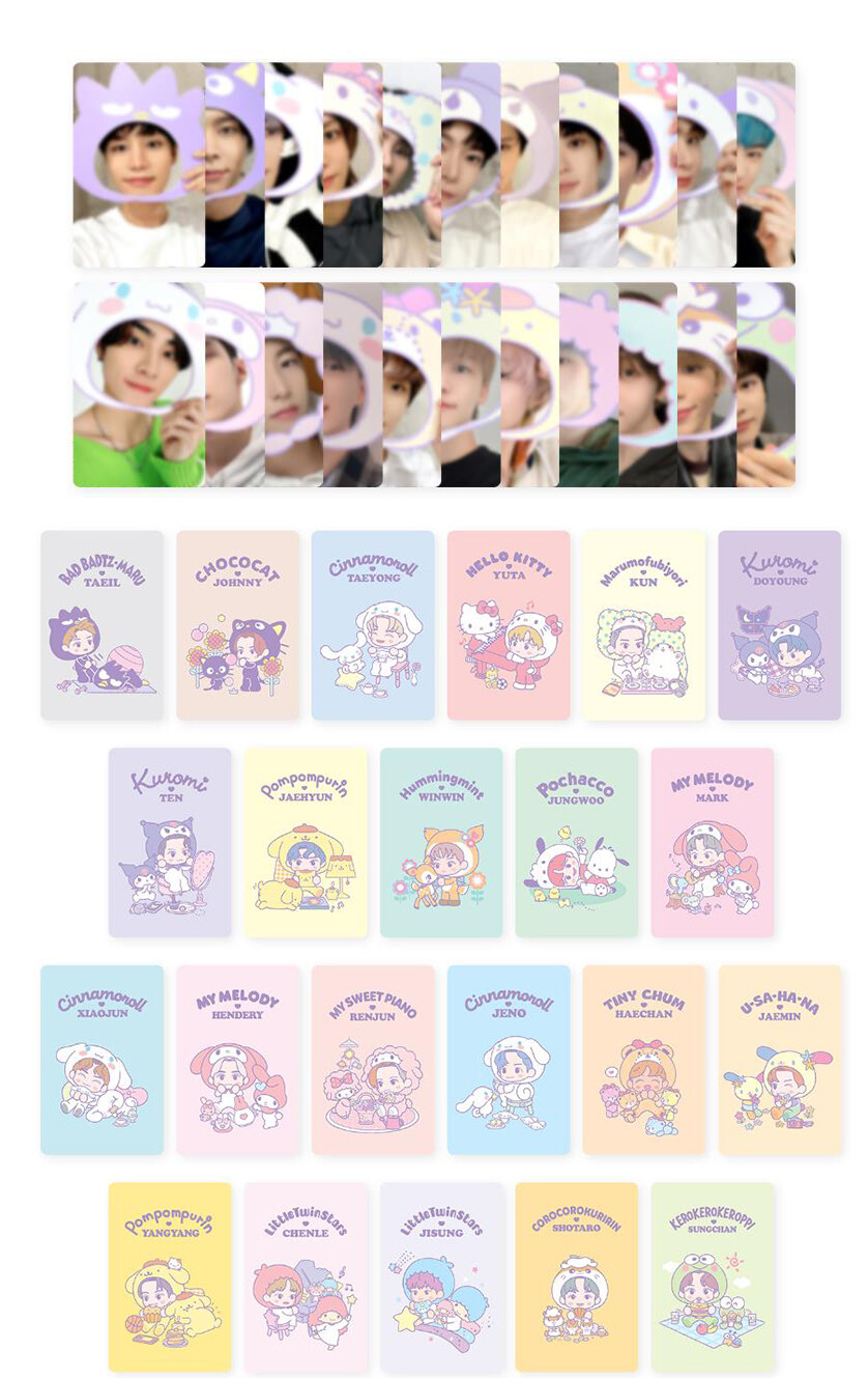 未開封・5枚】NCT SANRIO TOWN ランダムトレーディングカード