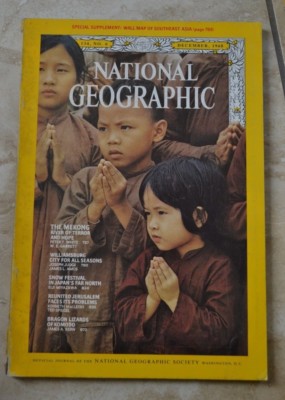 RIVISTA NATIONAL GEOGRAPHIC -  VOLUME 134 NUMBER 6 DECEMBER 1968  (TOI)
