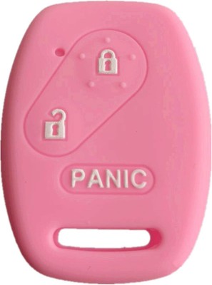 Rpkey Silicone Keyless Entry Remote Control Key Fob Cover Case protector Pink 