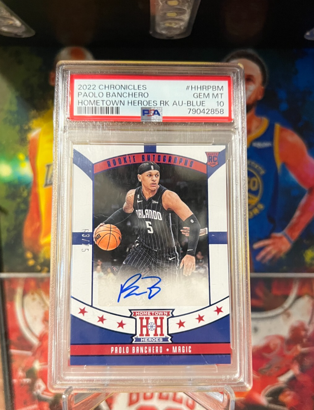 【お1人様1点限り】 2022-23 Chronicles Hometown Heroes Paolo Banchero Blue Auto その他