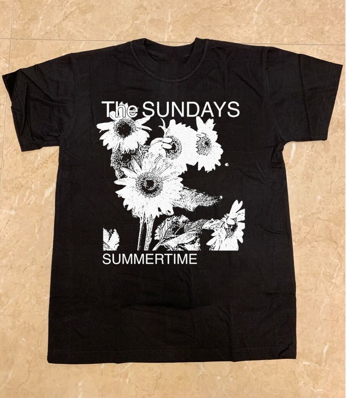 SABASISTER LET'S GO TODAY!! Tシャツ Lサイズ New The Sundays Summertime Album Band Unisex S-5XL T-shirt