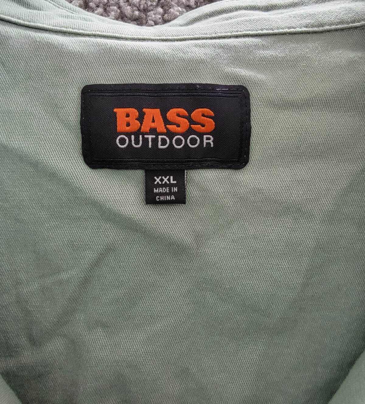 BASS OUTDOOR Relaxed Fit Stretch Worker Shirt Jacket Men's XXL Lily Pad L/S - Picture 12 of 19