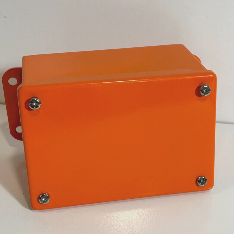 New Hoffman Nvent  Junction Box 6"x4"x3"  P/n: A604sc/spl Orange (d388)