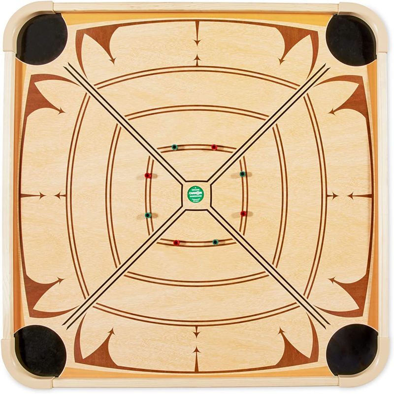 Large Wooden  Board Game Double Sided 28 Inch Fun with Family and Friends